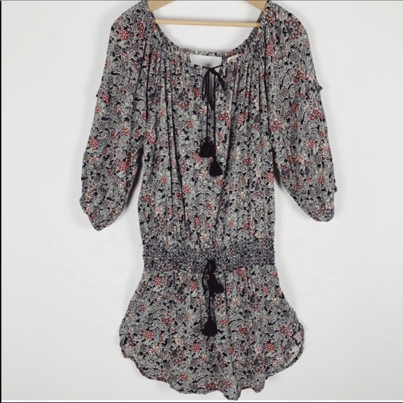 On or off the shoulder Boho Tunic top/dress - Picture 3 of 5